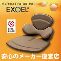 Japan EXGEL car cushion waist hip protection to prevent fatigue protection lumbar safe driving