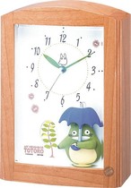 Japanese straight hair Rishm ChinChin music box alarm clock clock activity umbrella Hayao Miyazaki