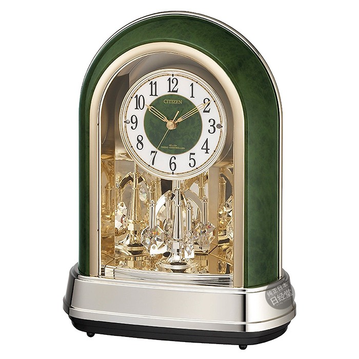 Japan Direct mail CITIZENCITIZEN airwaves clock the whole point of the music at the time, the green nostalgic seat clock