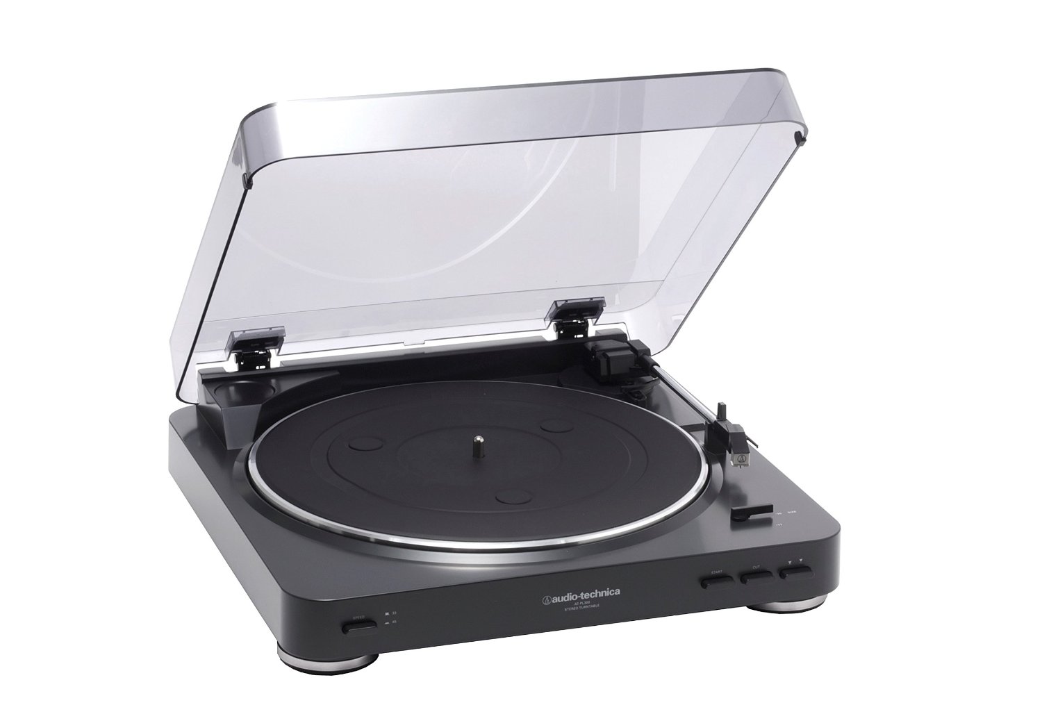 Dịch vụ mua sắm Nhật Bản gói thư trực tiếp AT-PL300 máy ghi âm vinyl ghi âm bàn xoay âm thanh nổi retro đầu đĩa than có bluetooth	