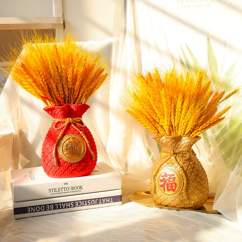 Декоративное симуляционное орнамент пшеничных ушей сушеные цветы в ушах пшеницы