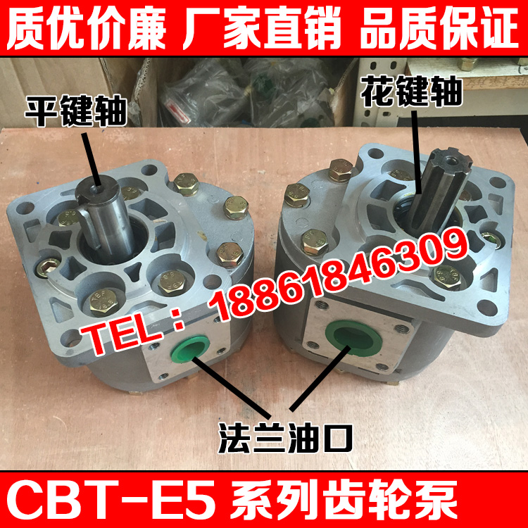 Gear pump CBT-E520 CBT-E525 CBT-E532 CBT-E540 CBT-E550 E563 E580