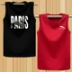 Mùa hè vai không tay áo thun nam XL cotton rộng thể thao vest béo vest vest bóng rổ - Áo vest cotton khoác vest nữ
