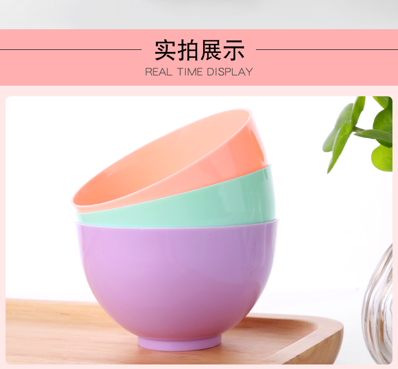 Mặt nạ mặt nạ bát 6 mảnh phù hợp cho người mới bắt đầu tự làm mặt nạ công cụ mặt nạ mặt nạ trang điểm thẩm mỹ viện nhà - Các công cụ làm đẹp khác bộ cọ vacosi