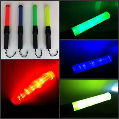 Fire traffic baton glow stick fluorescent stick LED emergency lighting outdoor adventure life stick concert flash glow stick