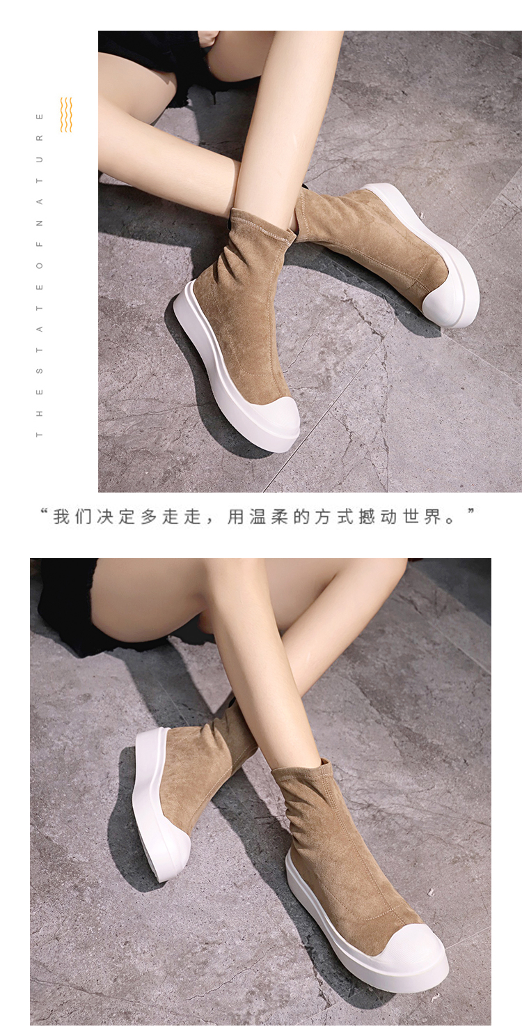 Bottes mi-saison femme OTHER   en Caoutchouc - Ref 3249811 Image 7