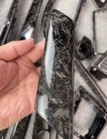 Ярко -серебряная кованая картина углерода черный 1,52*1 метр