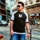 Mùa hè 2018 mới size lớn tay áo ngắn nam chất béo cộng với phân bón tăng T-shirt cotton lỏng nửa tay áo giản dị Áo thun nam tay ngắn
