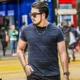 Mùa hè 2018 mới size lớn tay áo ngắn nam chất béo cộng với phân bón tăng T-shirt cotton lỏng nửa tay áo giản dị Áo thun nam tay ngắn