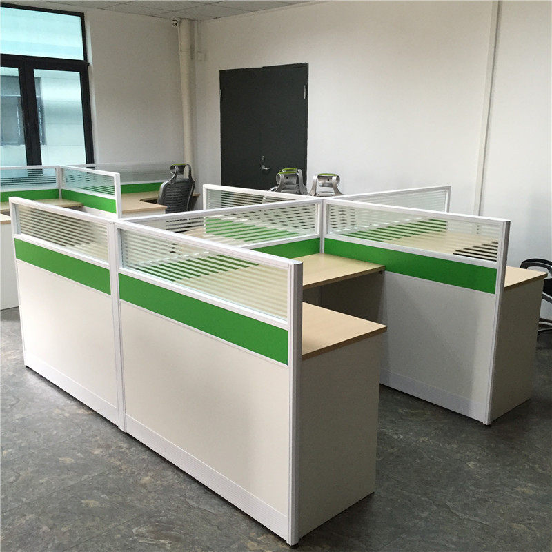 Office furniture desk staff large table staff screen desk combination screen work place can be customized