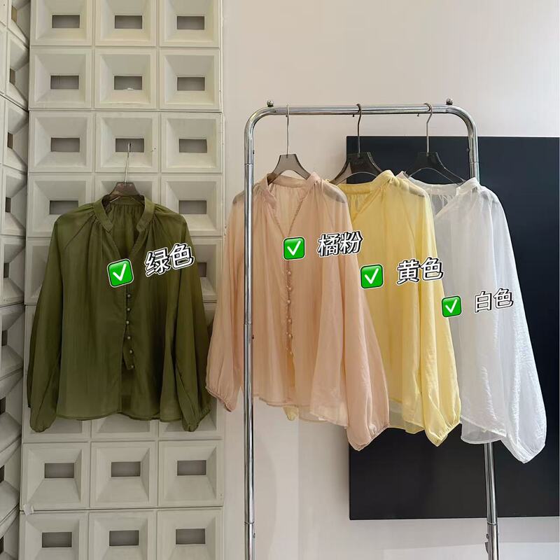 0607【Nana's New Arrivals】 Cotton and Linen Tops, Non-Fading and Non-Exchangeable, Meina Tops