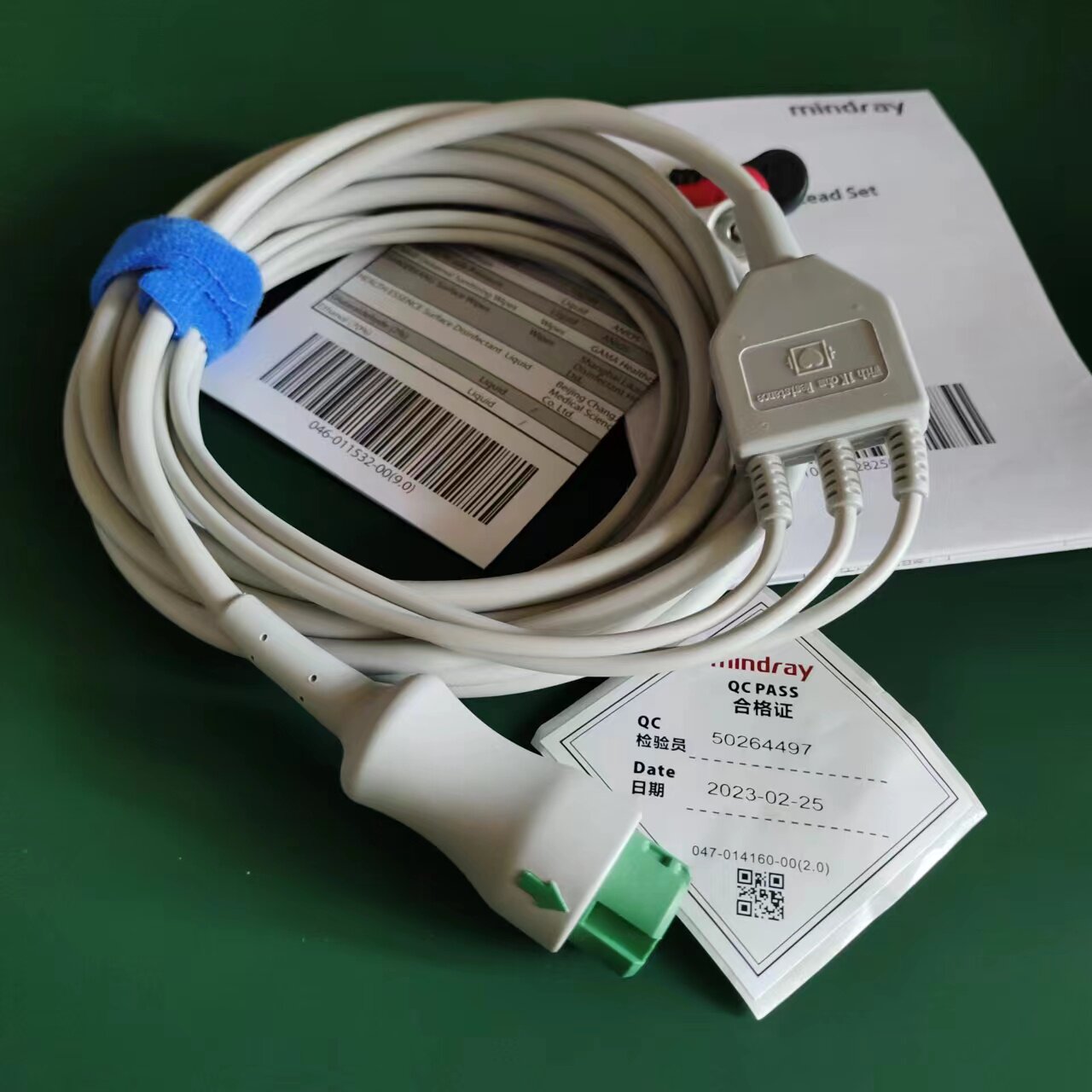 EA6231B迈瑞原装监护仪12针3导心电导联线适用于IPM iMEC N系列