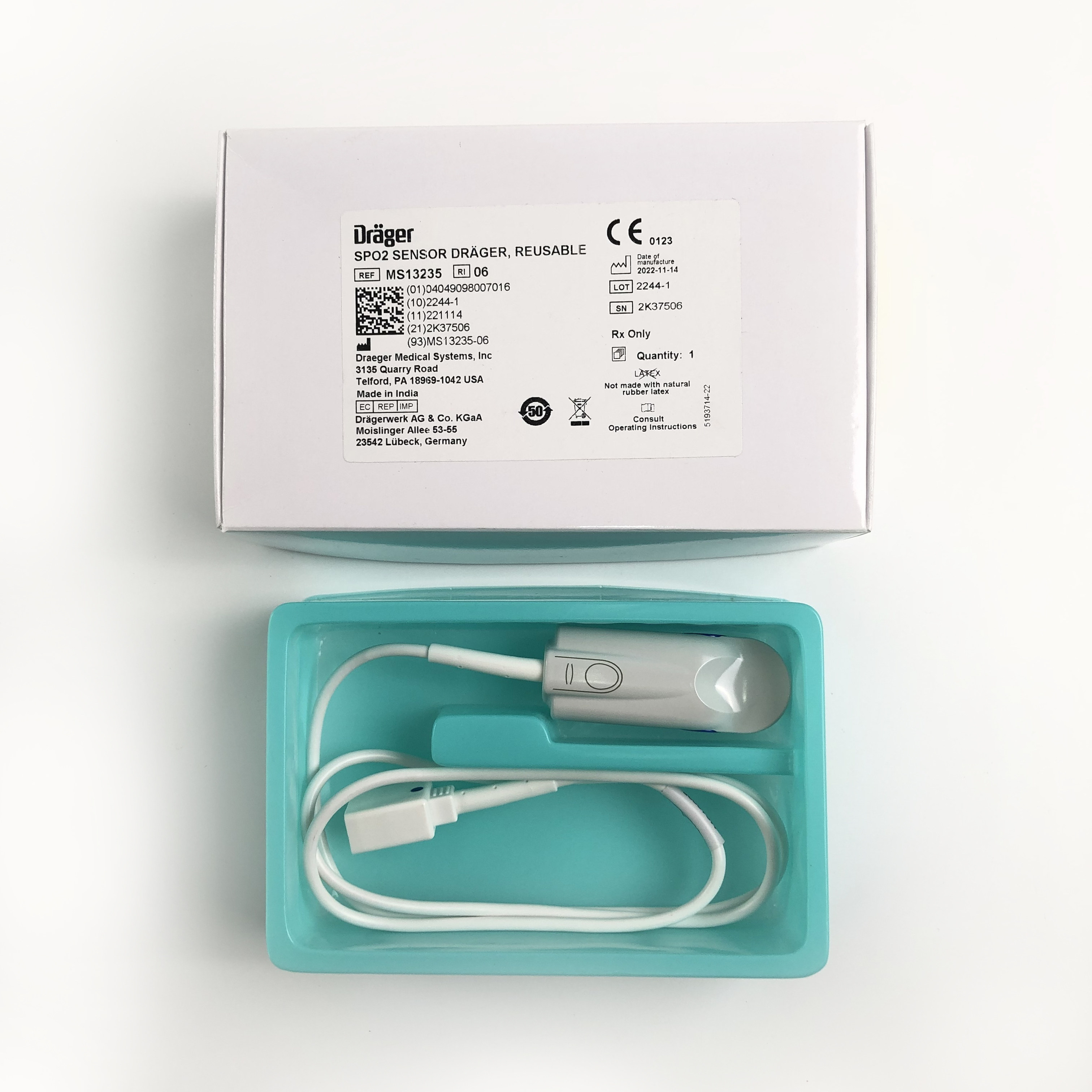 德尔格血氧传感器订货号MS3235
