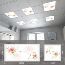 Integrated ceiling led lights Kitchen bathroom ceiling lights 30x30 aluminum gusset embedded 300x600 flat panel lights