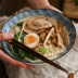 Cháo kiểu Nhật bát sứ lớn bát gia dụng bộ đồ ăn 6 inch bát 8 inch lớn bát mì ramen bát bát biển đĩa nhựa Đồ ăn tối