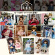 Doris Katie Barcamille doll 30 cm than children bjd girl princess toy set gift foreign