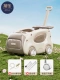 【Основная модель】 Mocha Brown-5-in-1 Walker (увеличение и усиление универсального колеса на 360 °)
