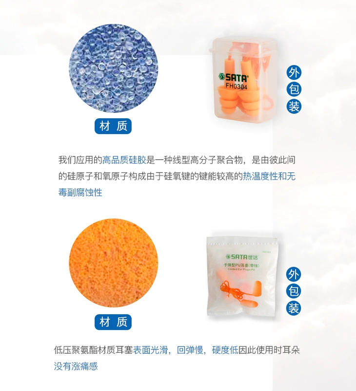 Nút bịt tai công nghiệp cách âm Shida mũ bảo hộ lao động đồ bảo hộ lao động chống ồn cấp nhà máy chống ồn chuyên nghiệp chống ồn chống ồn tắt tiếng bịt tai để ngủ