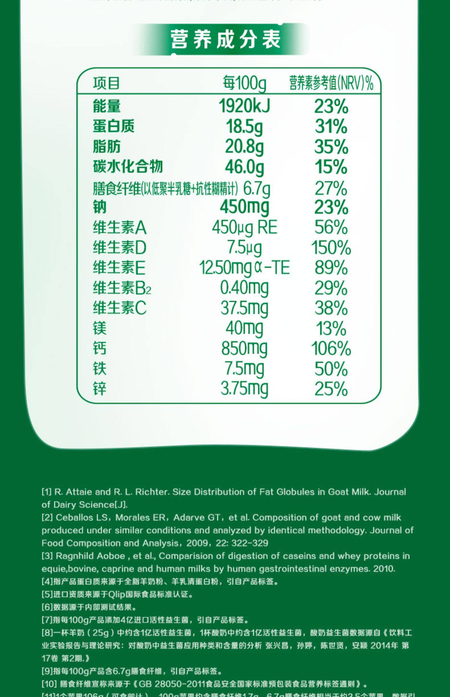 【中国直邮】伊利  倍畅羊奶粉   盒装便携袋装   154g