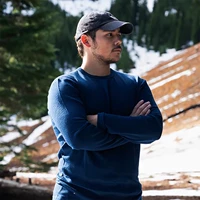 Темно -синий синий цвет 300GSM (осень и зима чистая шерсть)