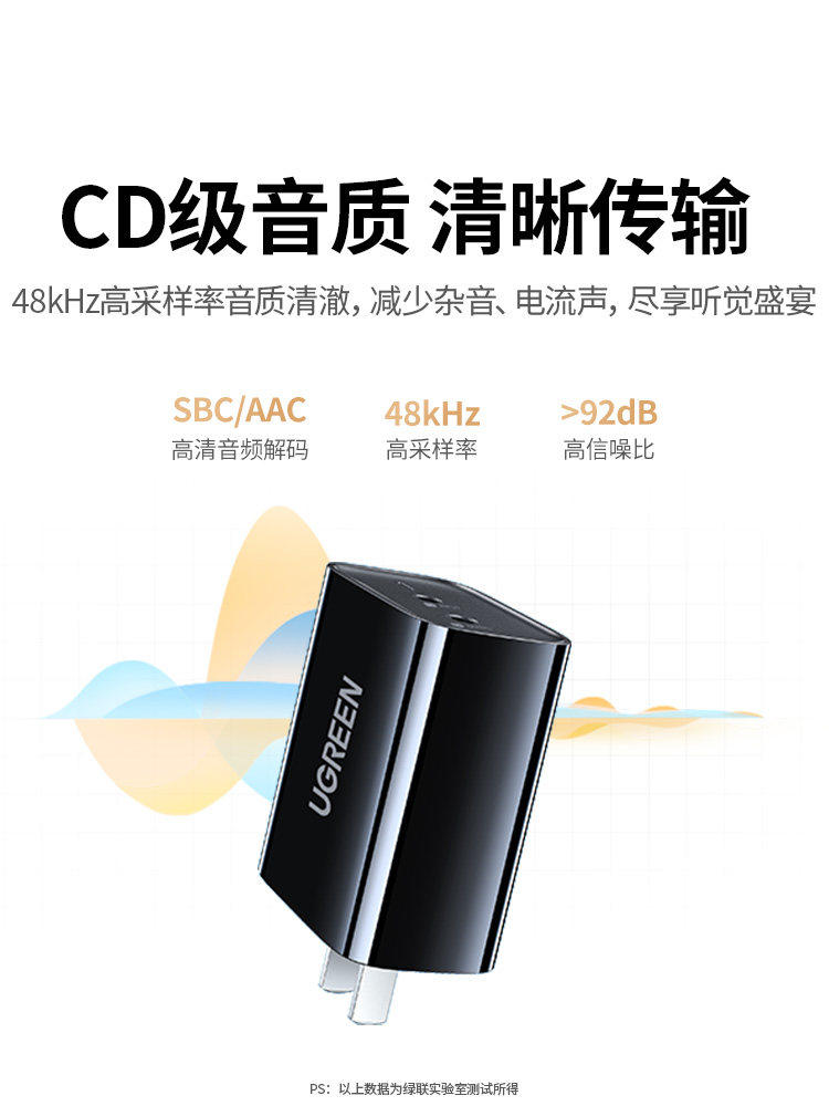 Greenlink Direct-Plug Bluetooth Receiver Audio Adapter for Speaker Box, Specialized for Old Amplifier Modification and Conversion Wireless Module