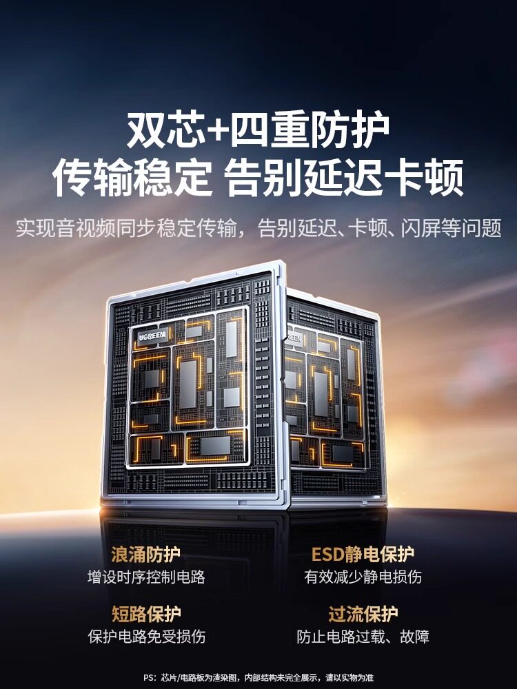 Greenlink Kvm Switch, Two Inputs and One Output, HDMI Screen Switcher, 4K High-Definition, One Set of Mouse and Keyboard to Control Two Computers, Shared USB Monitor and Printer, One-To-Two Splitter