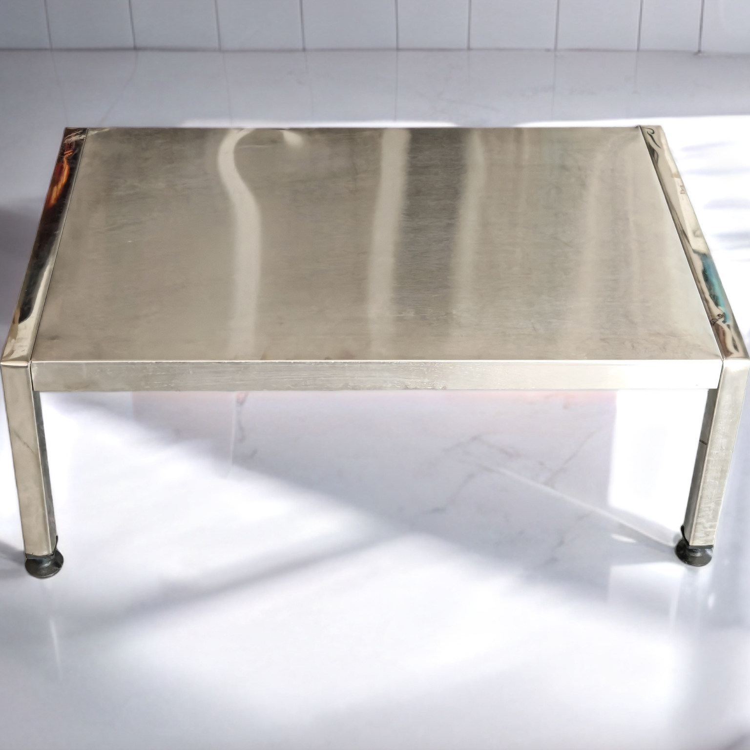 Thickened stainless steel kitchen storage rack