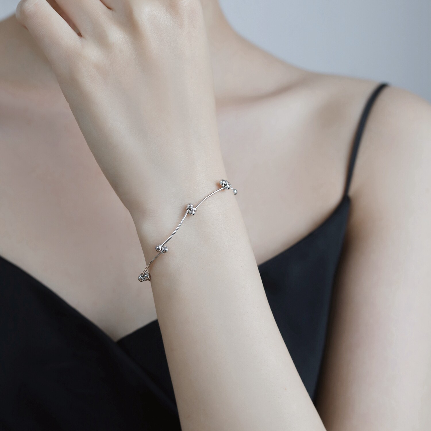 925 Silver Bamboo Festival Handick Tide in the tide of the niche design 2022 new senior sensory luxury is a small fresh gift