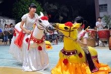 Western Journey to the White Dragon Mamma Mao Donkey Dry Boat Bouma Props Dance Dragon Dance Lion Props Theatrical Shoots Songs Social Fire Performance Supplies