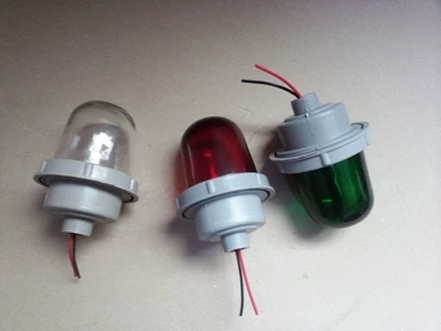 Marine mast ceiling light CXH 5-2 signal light without bulb socket plastic