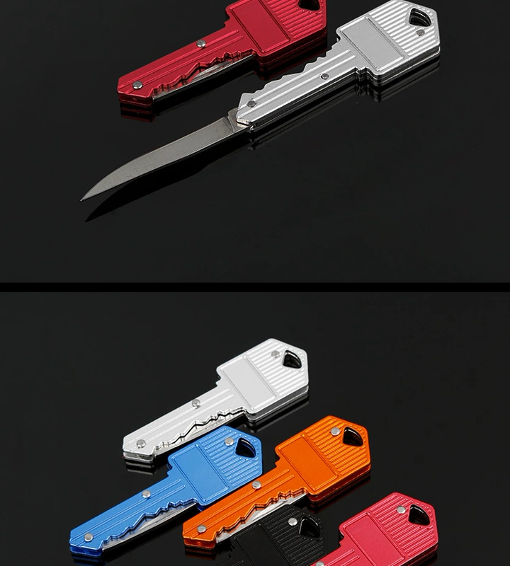 Chính hãng Mini Folding Knife Keychain Knife Dao ngoài trời Dao gấp nhỏ Độ cứng cao Trường sắc nét Dao cầm tay - Công cụ Knift / công cụ đa mục đích