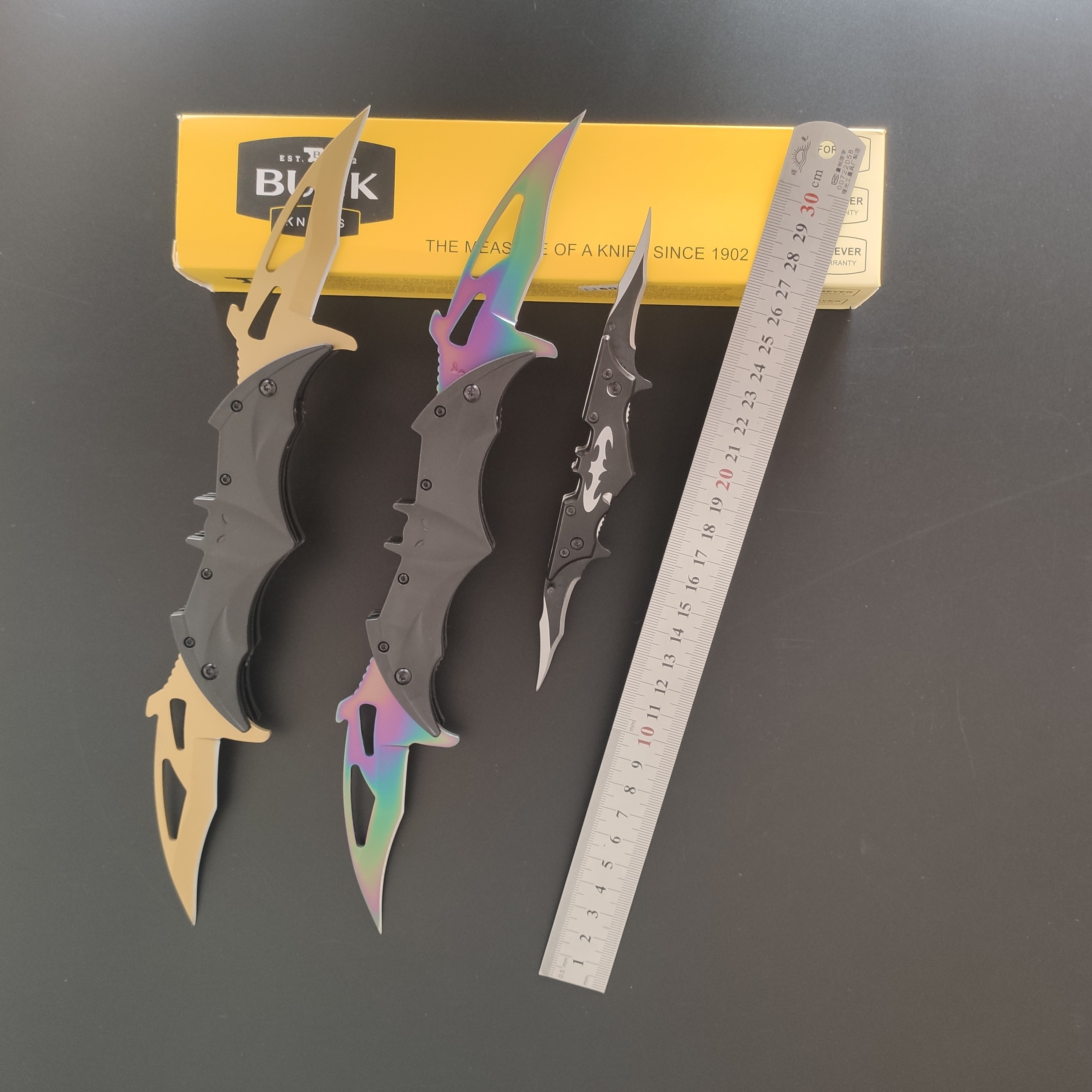 High-end Folding Knife Delta Double Edge Folding Knife American Titanium Alloy Outdoor Knife Employment Manganese Steel Fast Open Thrower Knife