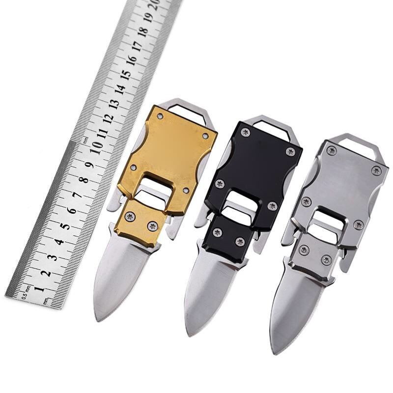 Delicate Multipurpose Open Delivery Unboxer Small Knife Tool Car Locomotive Key Buttoned Pendant Personality Cool