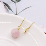 Серебряный браслет ручной работы, изумрудные аксессуары, серьги из жемчуга, S925, серебро 925 пробы