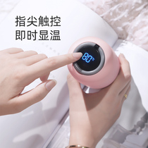 Biological intelligent temperature measurement 316 thermos cup large capacity simple ins student portable stainless steel men and women Cup