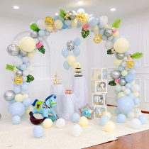 Small Prince Happy Birthday Party Groveling Body Package Boy Surprise Scene Placement Theorizer Balloon Boyfriend Decoration