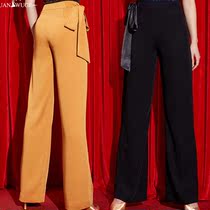 Jubilant latin Latin dance with long pants dancing broadlegged pants Morden dance pants Women with a new national standard