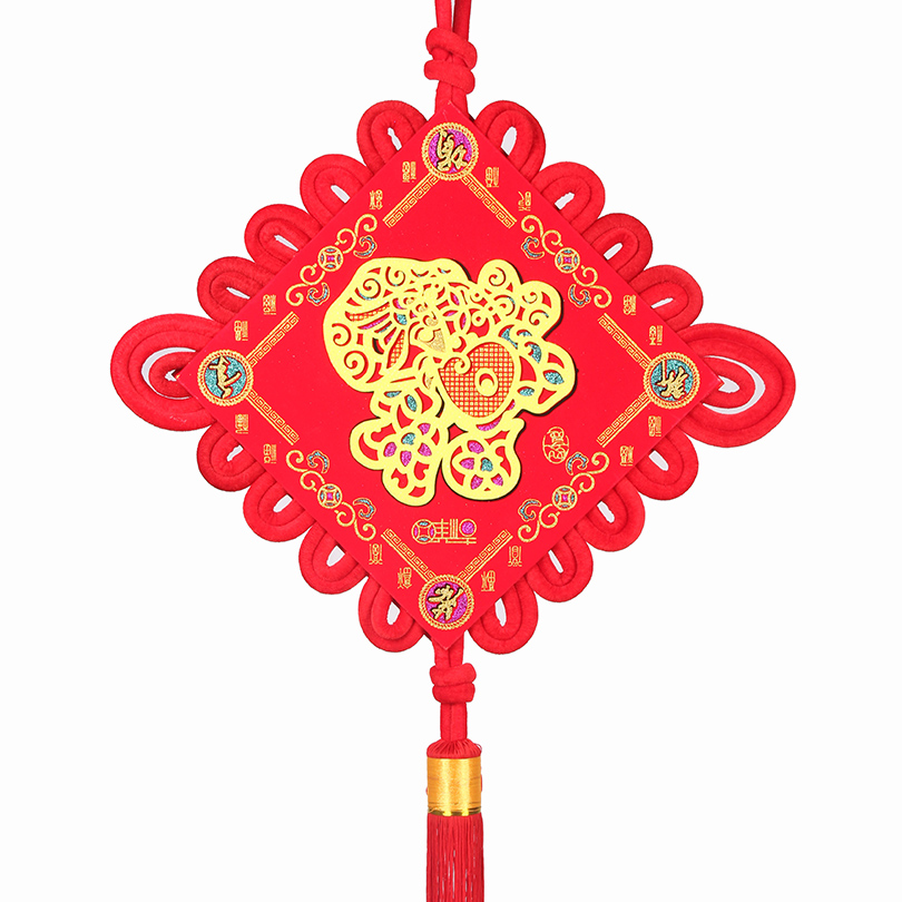 New Year decorations items Foeword China knot New room Living room wedding New Chinese New Year festive Spring Festival Decorative Items Small Pendants