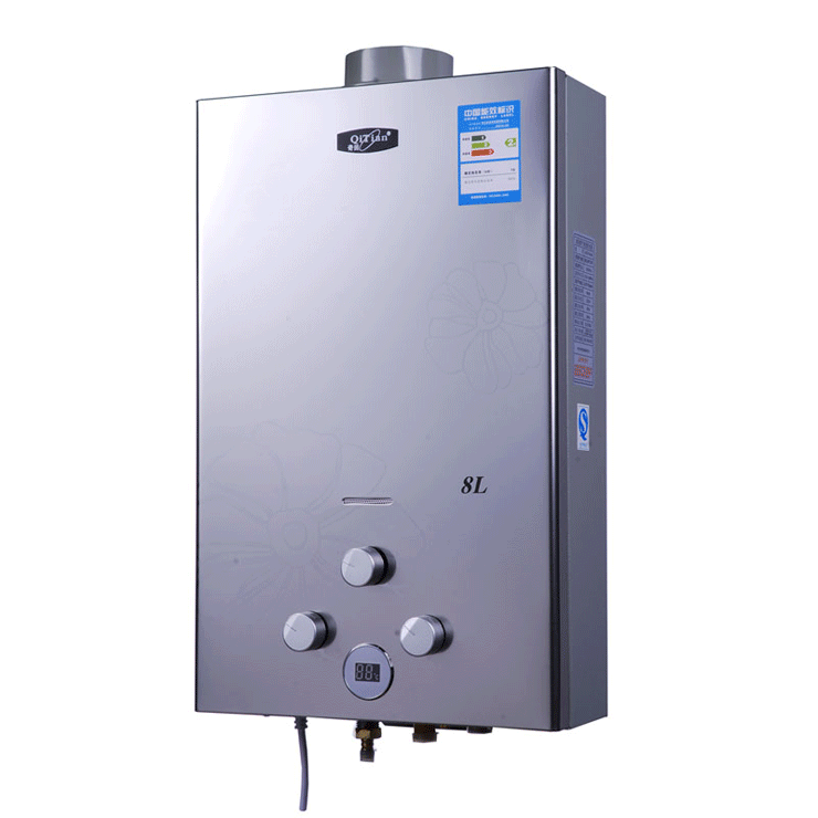 Qiti Qiti JSG16-8A thép cân bằng nước nóng máy nước nóng tự nhiên 8 lít nước nóng - Máy đun nước bình nước năng lượng mặt trời
