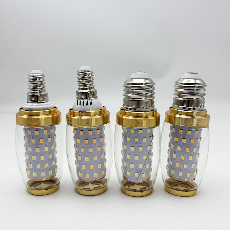 Led Rocket Bulb E27 Large Screw Light Source Bulb Household Flicker-Free Super Bright Cylindrical Corn Bulb Small Screw Socket Led Rocket Bulb E27 Large Screw Light Source Bulb Household Flicker-Free Super Bright Cylindrical Corn Bulb Small Screw Socket