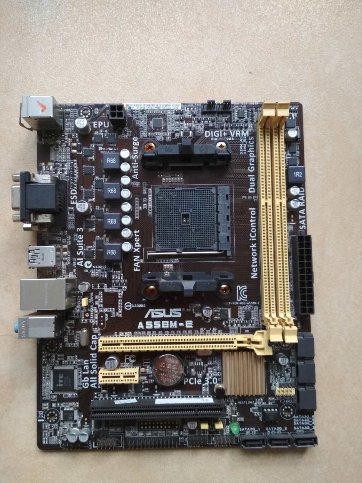 First line of SUSTech's original plant A55BM-E ddr3 ddr3 FM2 FM2 760K 760K 860k