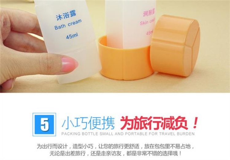 Ngoài trời Thái Lan Du lịch Essentials Du lịch Sáng tạo Artifact Mini Bộ pha chế cầm tay - Rửa sạch / Chăm sóc vật tư túi nhựa đựng mỹ phẩm