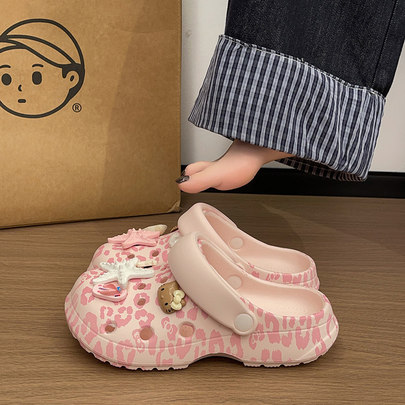 Cute Cartoon Starfish Cat Hole Shoes for Women, 2026 Summer New Style, Outdoor Thick-Soled Non-Slip Closed-Toe Super Popular Sandals Cute Cartoon Starfish Cat Hole Shoes for Women, 2026 Summer New Style, Outdoor Thick-Soled Non-Slip Closed-Toe Super Popular Sandals