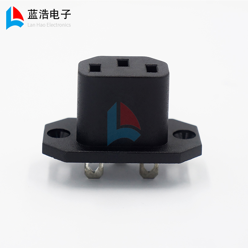 AC character power socket alphabet with ear 3 core plug 10A electric car charging public plug certification