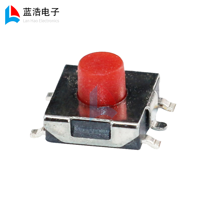 TD-07XB Touch button patch switch 6 2X6 2 red head touch four-foot patch