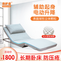 Seniors Get up Assistive devices Paralyzed Patients Electric Pacemaker Pregnant pregnant woman on bed with backrest booster lifting mattress