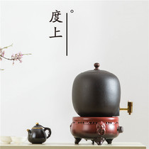  Black pottery tea stove Tea maker tea warmer large capacity 3500 ml tea warmer Electric pottery stove Kung Fu tea set