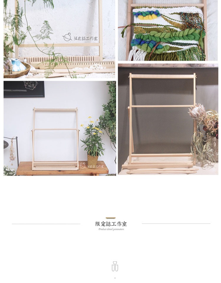 Sản phẩm mới đủ tiêu chuẩn / màu hồng / DIY vật liệu thảm thêu thủ công trọn gói video giảng dạy trang trí phòng ngủ Bắc Âu thảm tường