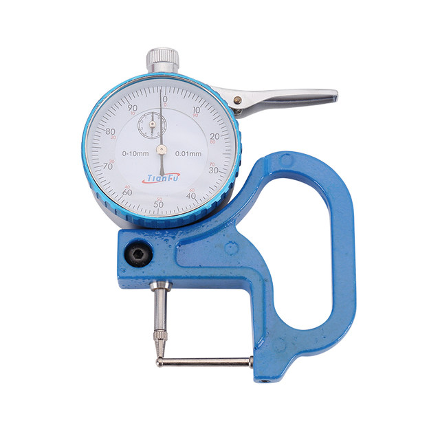Thickness gauge digital film high-precision pointed flat head bent tip thickness gauge thickness gauge steel plate thickness gauge pearl