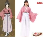 Trang phục cosplay Hakuoki trọn bộ làng tuyết Qianhe COS trang phục chiến binh phù hợp với phong cách Nhật Bản phù hợp với phụ nữ kimono - Cosplay